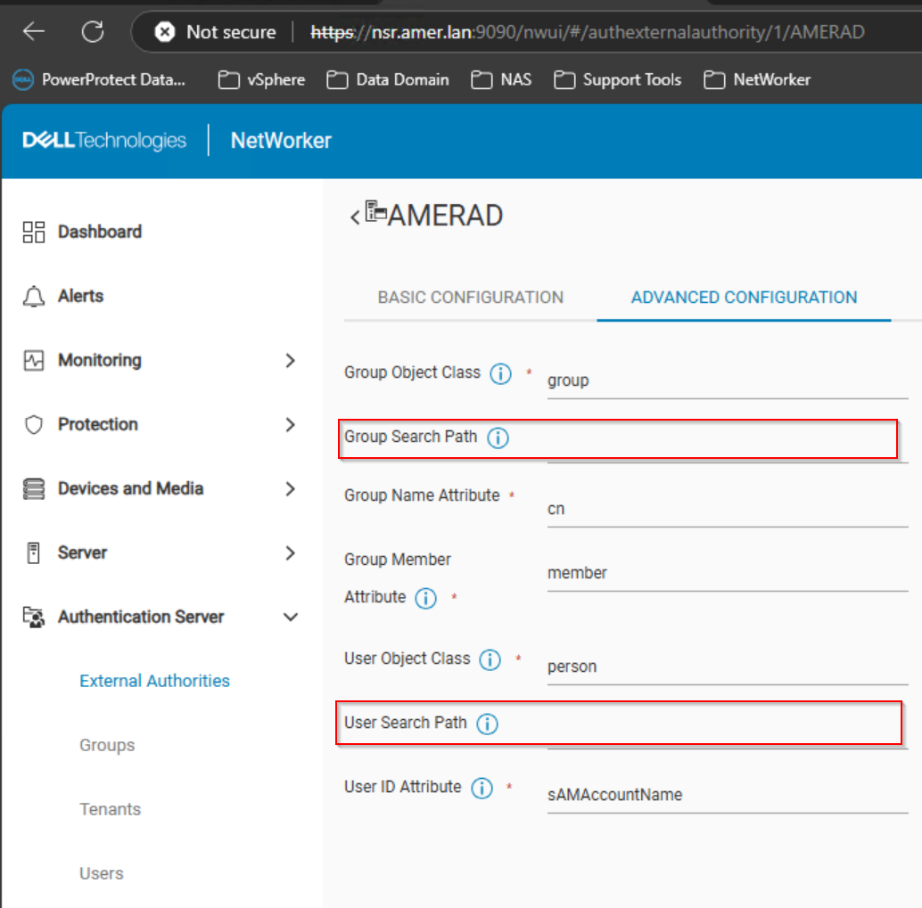 NWUI external authority resource