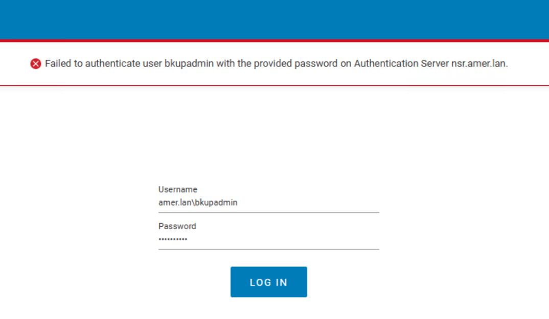 NWUI-authenticatie mislukt