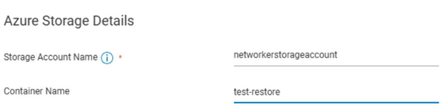 Naam storage-account herstellen