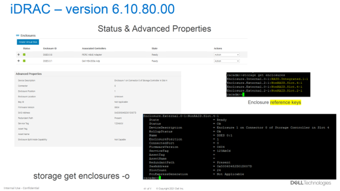 在 iDRAC 版本 6.10.80.00 中找到服务编号