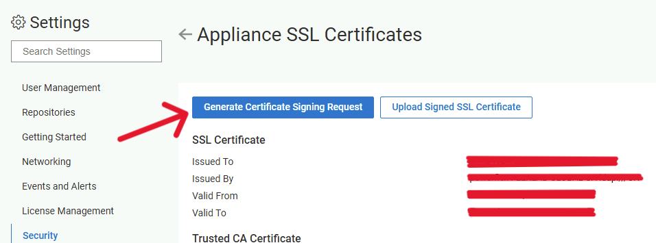 SSL-certifikat for enhed