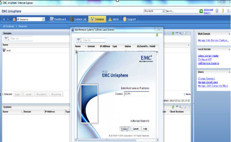 Ingrese la segunda IP del sistema y haga clic en OK
