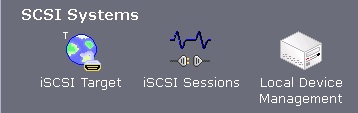 iSCSI-systemen iSCSI-doel