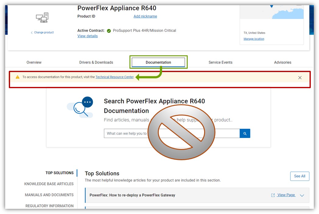 Link to the Technical Resource Center