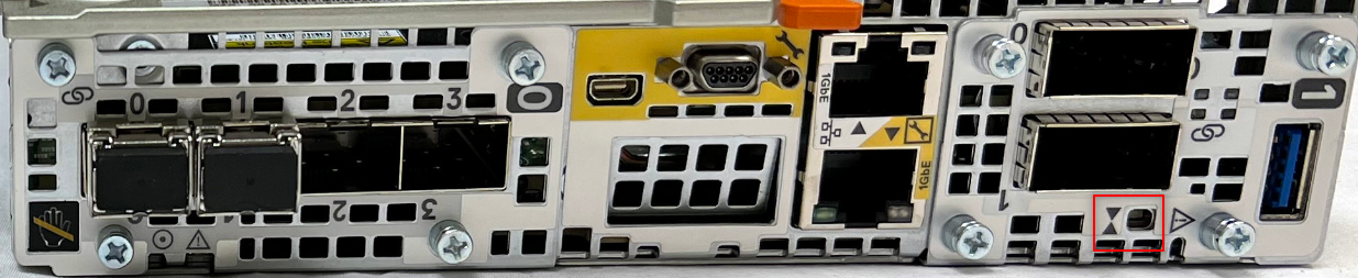 NMI button location on Embedded IO Modules