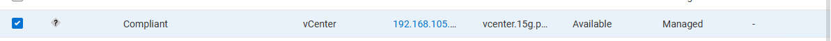 vcenter in resources