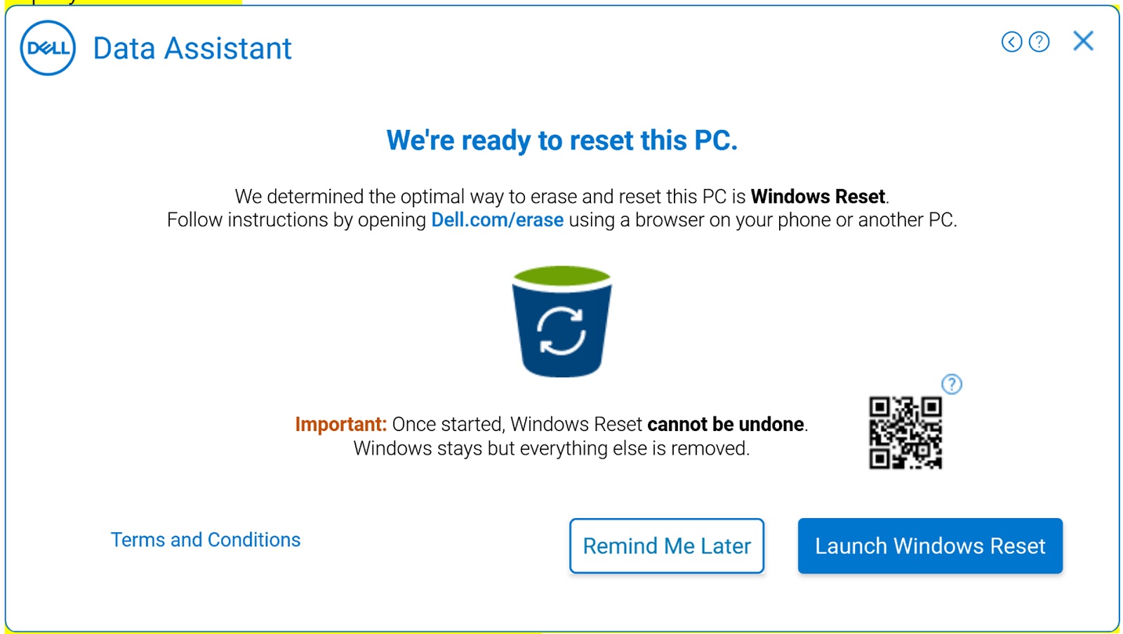 Starý počítač (Vymazání&nbsp;– nástroj Dell OS Recovery není nainstalován)