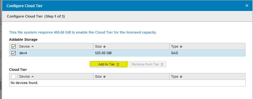 Adding Cloud Tier storage to Data Domain 