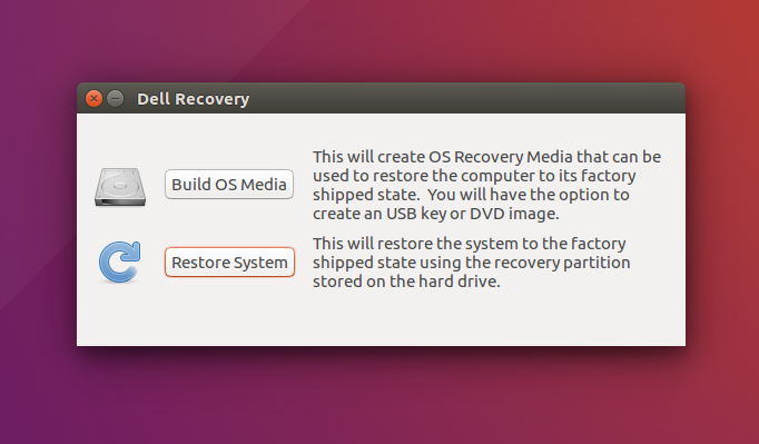 Restore system