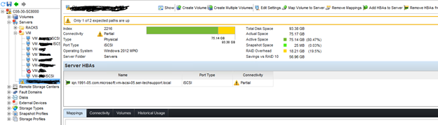 Monitor the hosts and ensure they have access