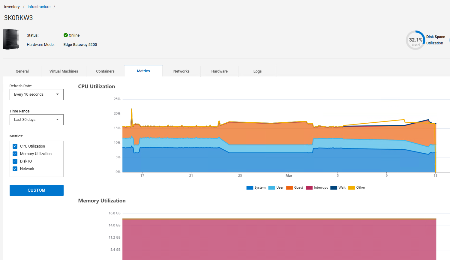 last 30 days automation platform UI