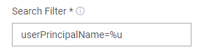 Search Filter page
