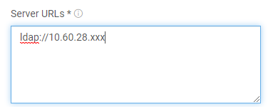 Server URLs