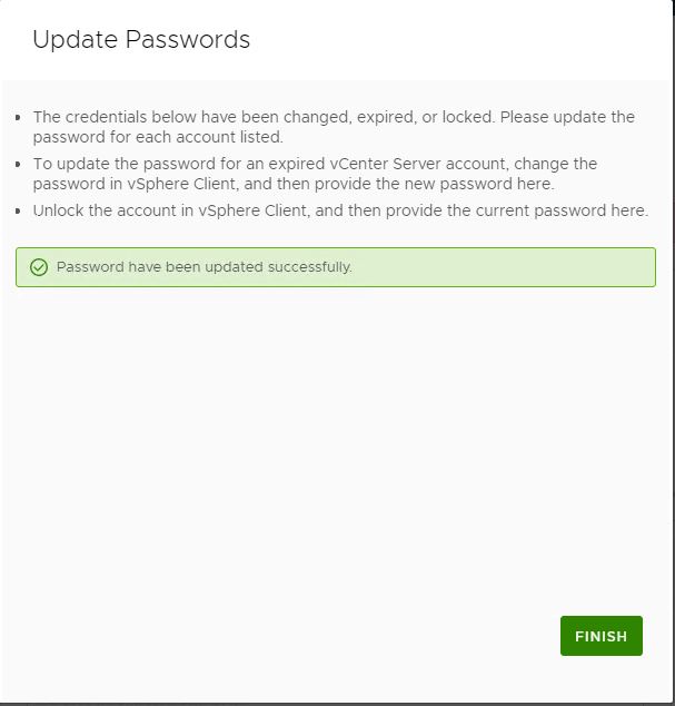 Password is changed successfully