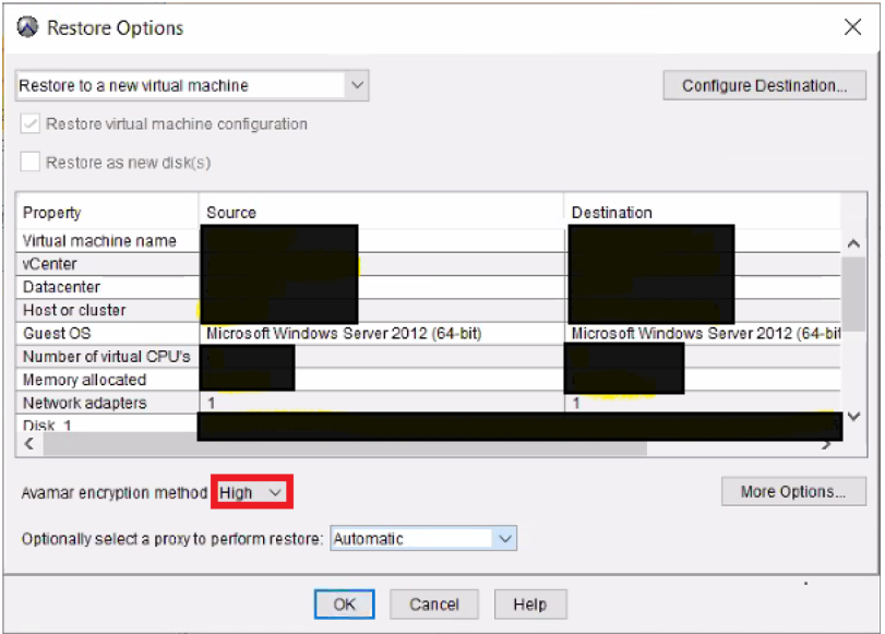 Avamr Restore GUI