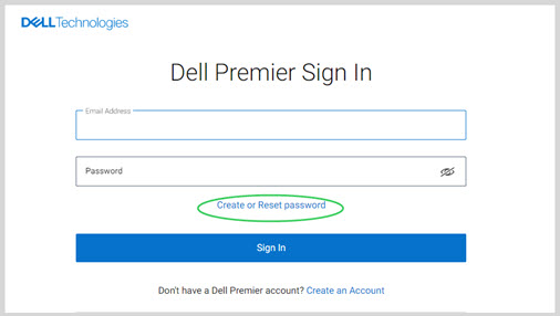 Dell Premier - Réinitialiser le mot de passe