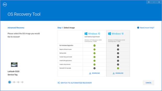 Download de Non-Automated by SupportAssist