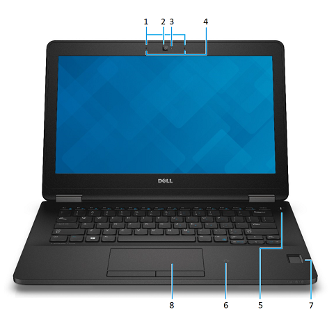Latitude E7270: コンピュータのためのビジュアルガイド | Dell 日本