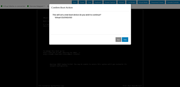 iDRAC9 Boot Controls