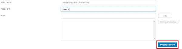 Update Domain