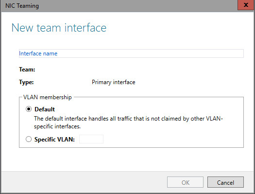 Windows Standardmedlemskab af VLAN