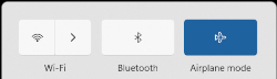 Windows 11 Airplane Mode On