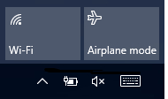 Přepínače bezdrátové sítě v systému Windows 10
