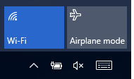 Bezdrátové připojení v systému Windows 10