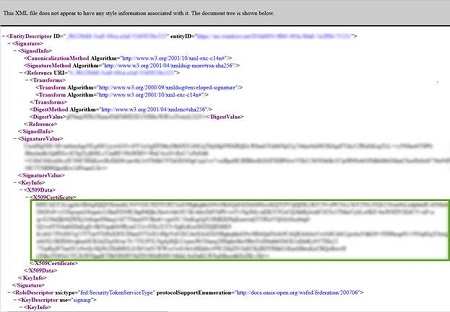 Copy the X509 Certificate