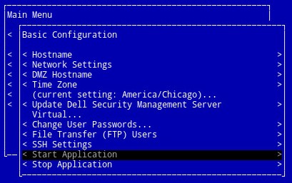 Option Start Application