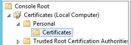 Développer les certificats