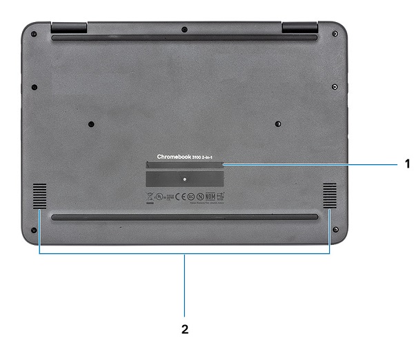 Chromebook 3100 2-in-1ビジュアル ガイド | Dell 日本