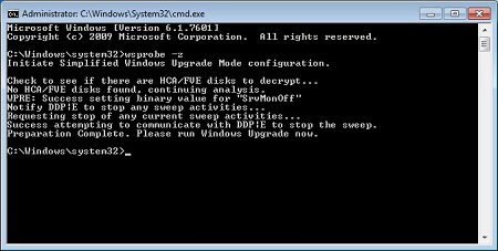 Type WSProbe -z