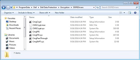DDPEDrivers in Windows Verkenner