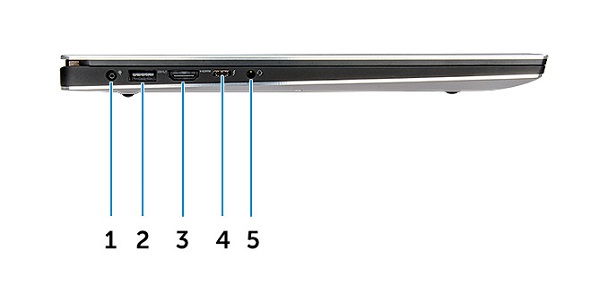 Model 5540 — widok z lewej strony