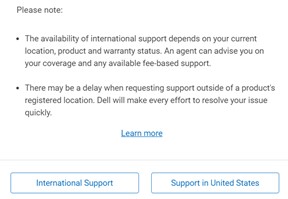 Choose Support Region