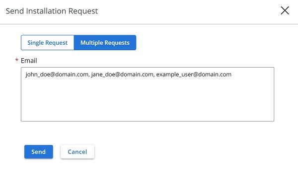 Multiple requests tab