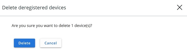 Bouton Supprimer