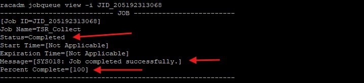 Jobqueue check on the collection running