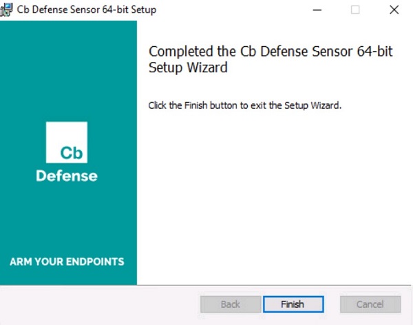 Completed installation