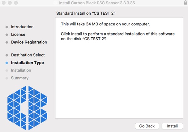 Typ instalace