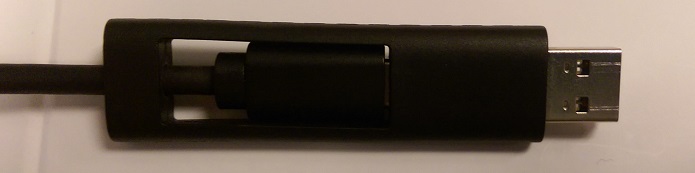 Кабельне з'єднання USB Type-A, яке не забезпечує живлення комп'ютера