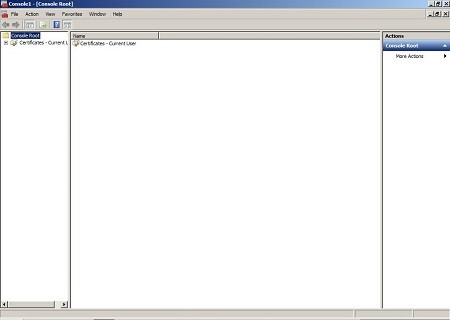 Export the root Certification Authority's certificate