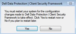 Genstart prompt