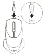 SLN318286_en_US__32I_Alienware_610M_Gaming_Mouse_Connecting_the_Charging_Cable_BD_v1
