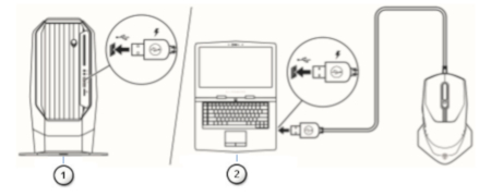 SLN318286_en_US__33I_Alienware_610M_Gaming_Mouse_Connecting_the_Charging_Cable_to_the_Computer_BD_v1