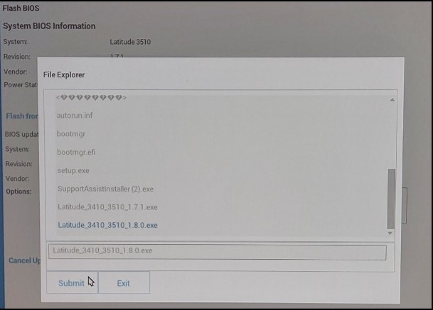 Файловий провідник AgS BIOS (2020 або новіше)