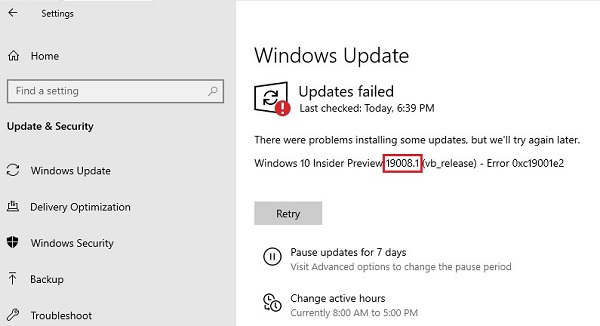 Windows 10 and 11 feature update