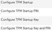 Dell Data Security TPM Configuration