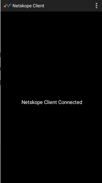 Статус підключення клієнта Netskope